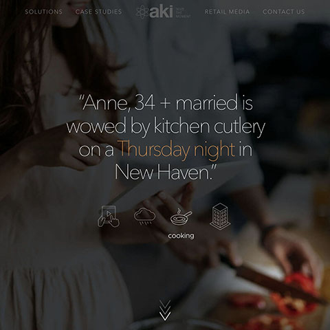 mobile advertising agency website design