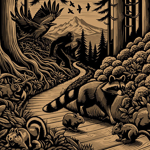 outdoor sport services illustration