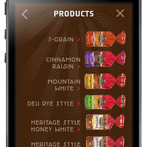 Bakery Mobile App Design