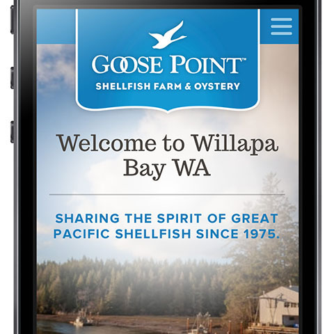 Goose Point Mobile Site