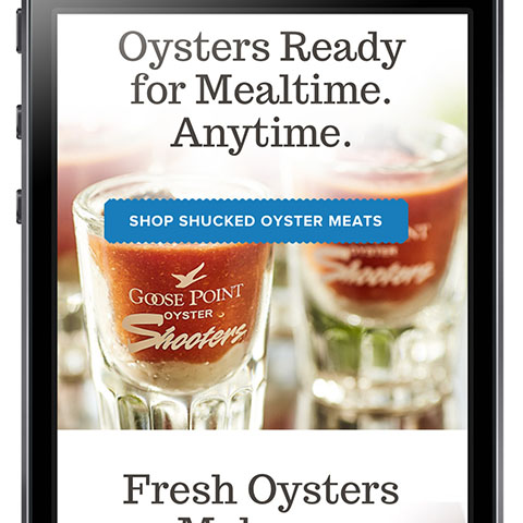 Goose Point Mobile Site