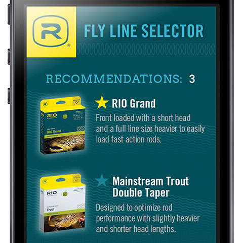 Fly Fishing Mobile App for RIO Products / Moto Interactive + Branding