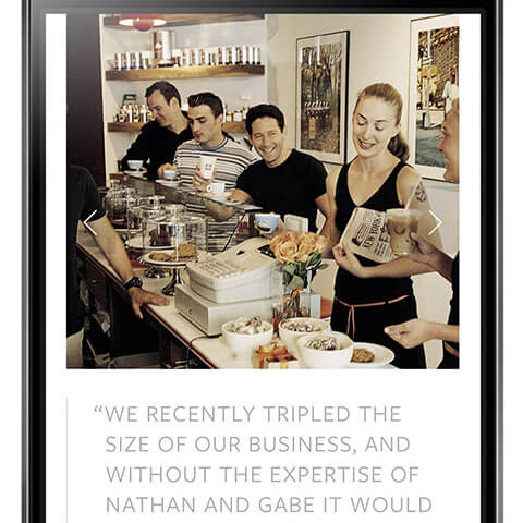 Coffee Company Website Design