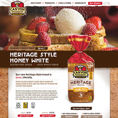 Bakery Website Design