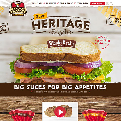 Bakery Website Design